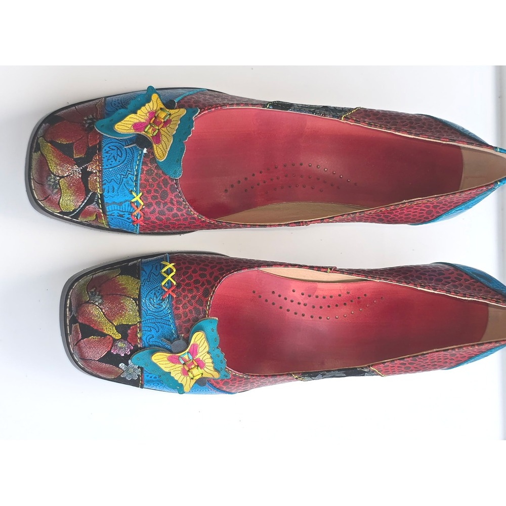 Boutique Butterfly Pumps – Whimsical‎ Charm with a Luxe Lift, 9.5 (EU 41)
